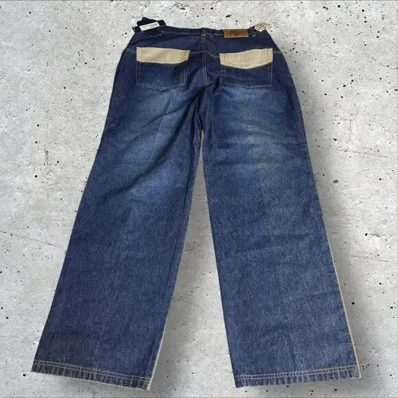 Snoop Dogg Denim Canvas Baggy Jeans Work Pants Size 34‎ - Picture 6 of 8